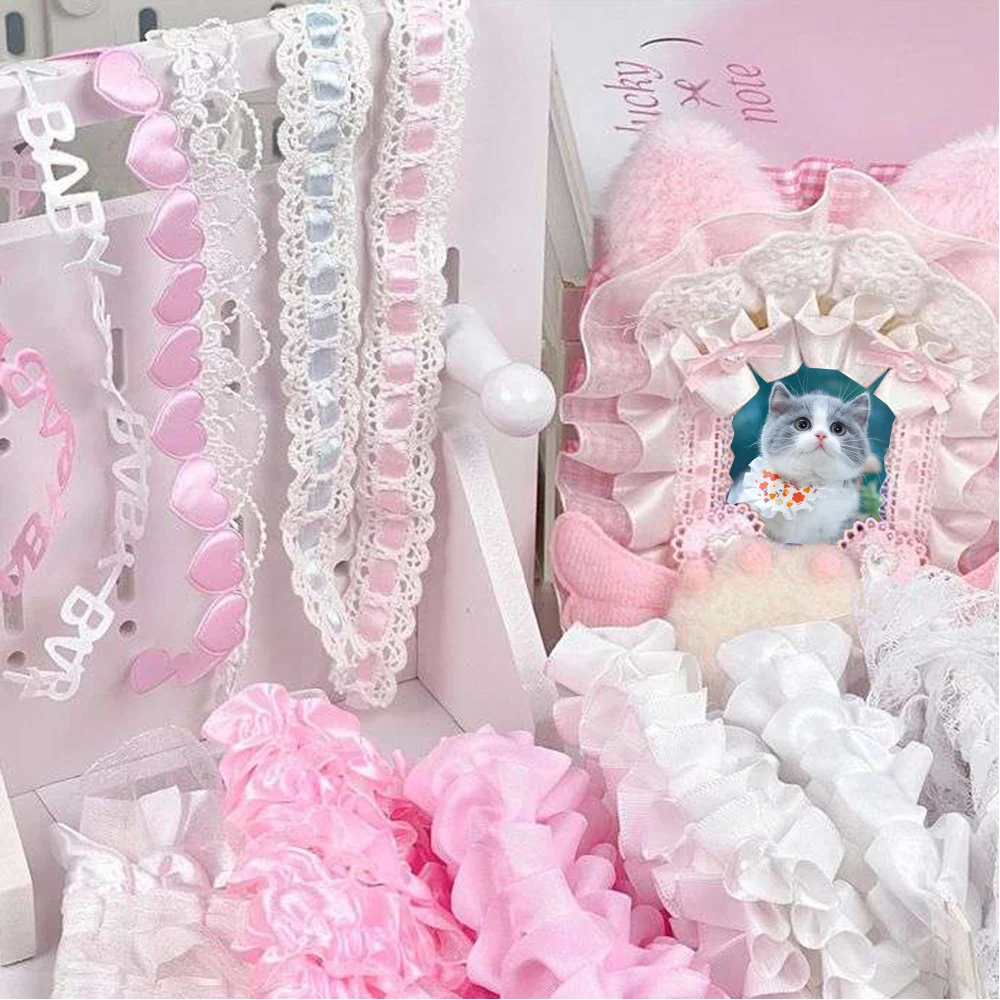 Tarjetero de encaje bonito de dibujos animados, cubierta de tarjeta de oreja de felpa, accesorios de decoración, decoración de regalo, decoración de felpa para el hogar hecha a mano DIY