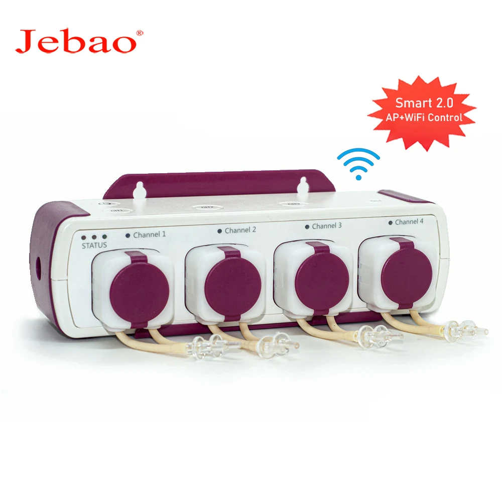 Jebao Smart Doser 3.1 Doser 3.4 MD-4.4 WiFi App Control Aquarium Automatic Dosing Pump for Coral Reef Fish Tank