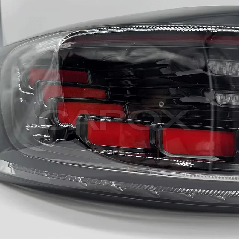 CAPQX المصد الخلفي الذيل ضوء الذيل مصباح لشركة فولكس فاجن فولكس فاجن ID4 ID.4 كروز 2021-2024 الضوء الخلفي الضوء الخلفي ضوء الفرامل بدوره ضوء #5