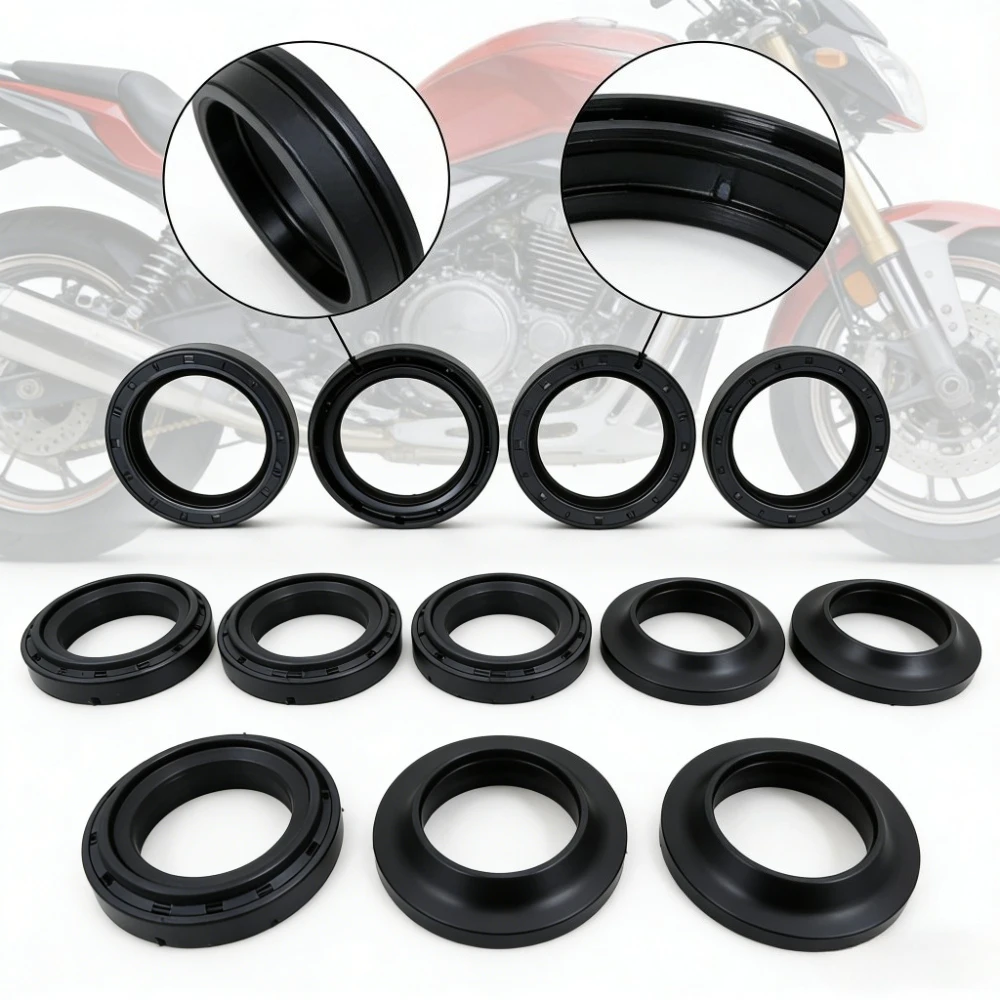 

2pc/4pc/8pc 30*42*10.5 mm 30 42 10.5 Front Fork Damper Oil Seal Dust Seal For Suzuki DR-Z125 DR-Z 125L DR-Z110 RM60 DR100 RM80