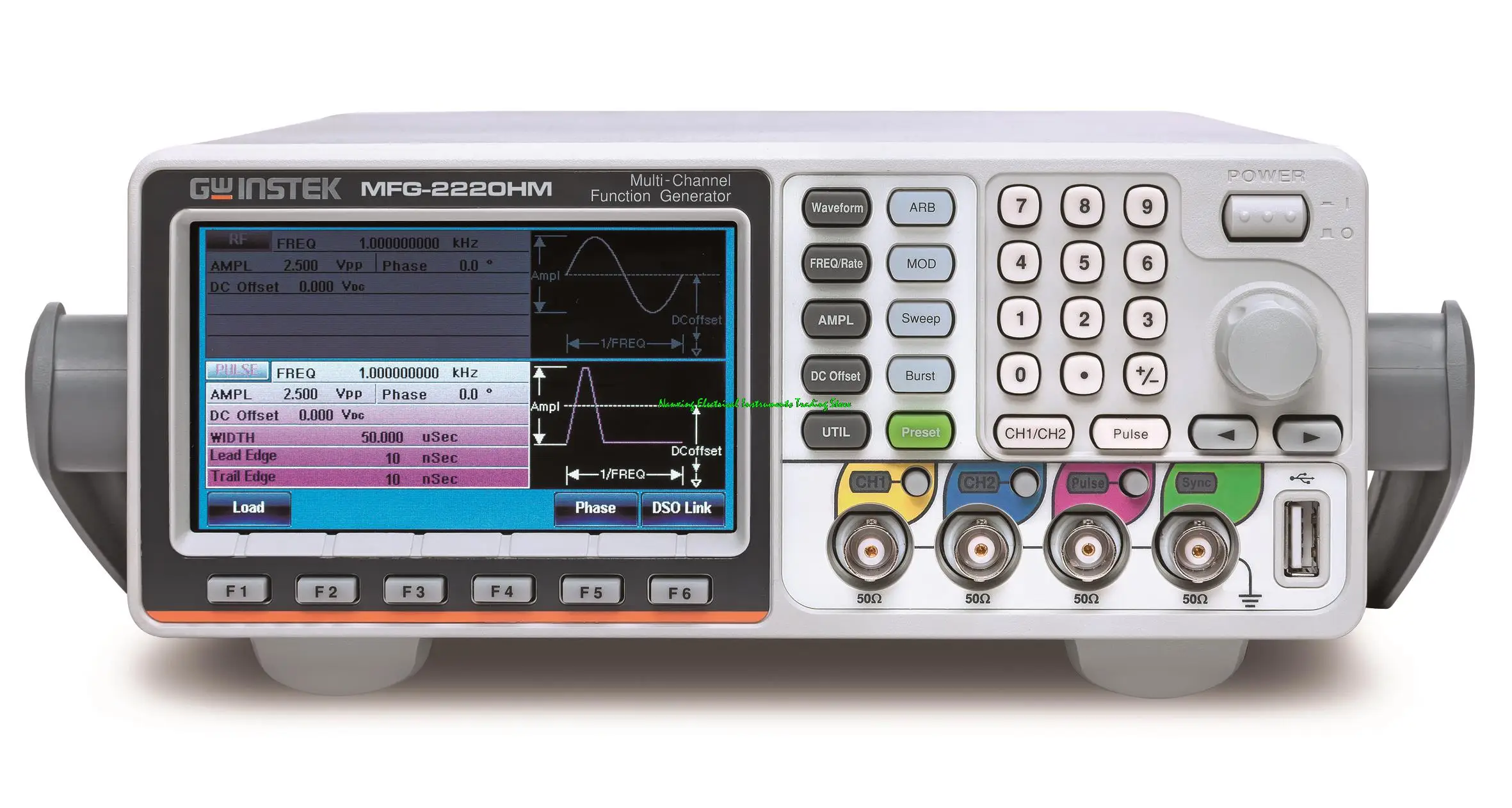 

MFG-2260MRA/MFG-2220HM multi-channel function generator 5/Dua- Channel Arbitrary Function Generator 60MHz/200MHz