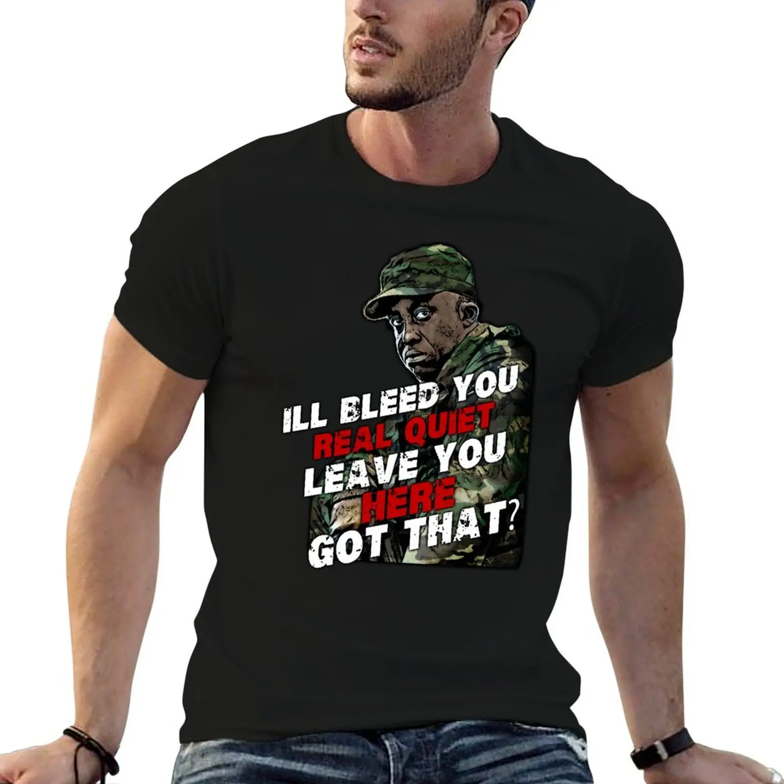 Ill bleed you T-Shirt baggy shirts anime shirt mens big and tall t shirts