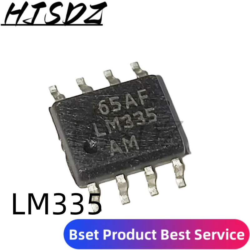 5 unids/lote LM335DT LM335 335 SOP8 sensor de temperatura de precisión genuino original