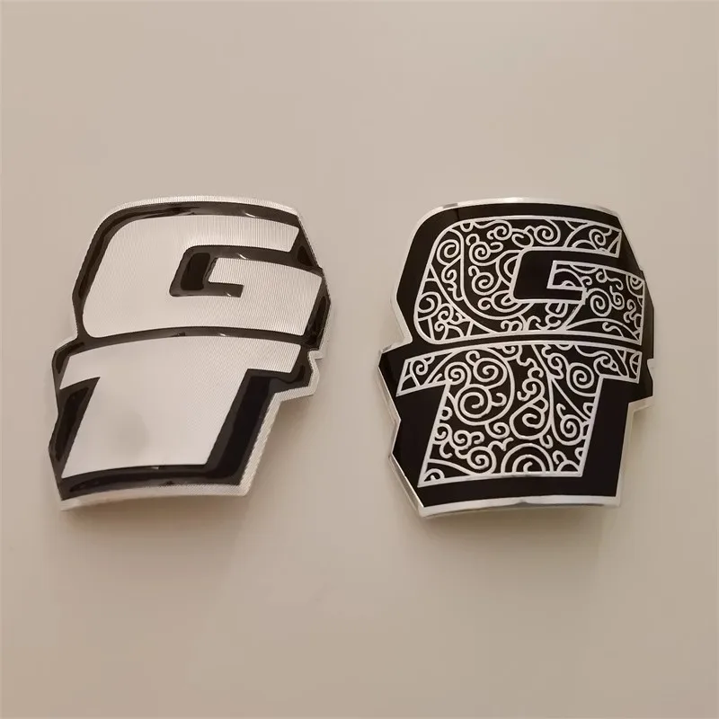 GT Bike Badge DIY Decorative Labeling, Aluminum Alloy, BMX Riding Accessories