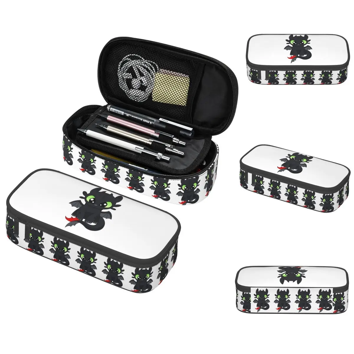 Baby Dragon Kids, senza denti, Dragon Night Fury, How To Train Dragon Astuccio per matite per ragazzo e ragazza Astuccio per matite Astuccio portapenne