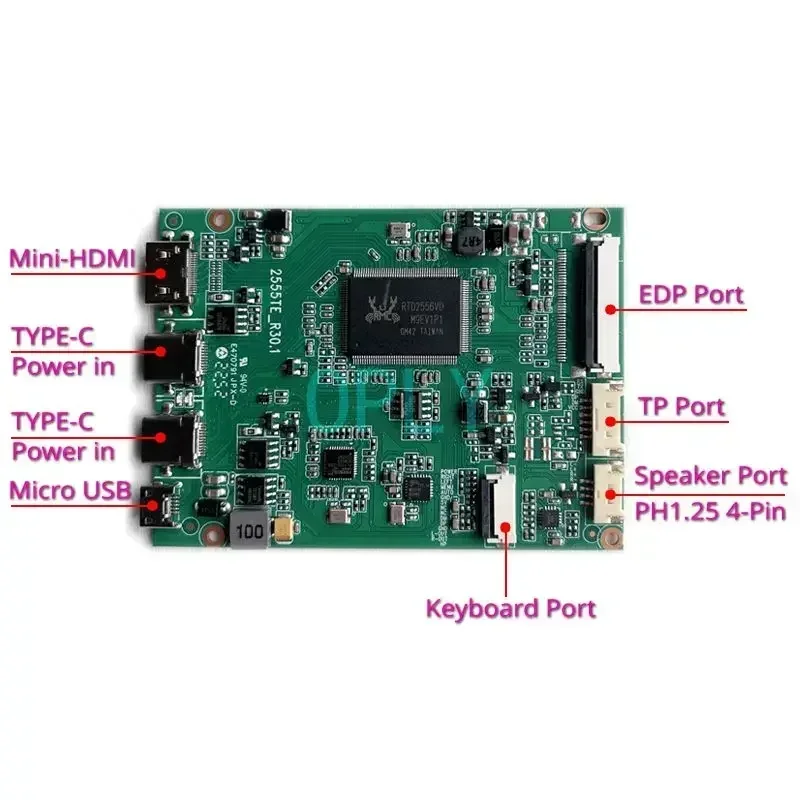 Fit IPad3/4/5 LP097QX1-SPA1/SPAV/SPC1/SPC3 Control Drive Board+Metal Case Mini-HDMI TYPE-C 9.7