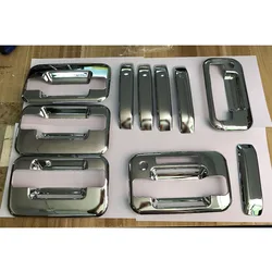 Chrome Door Tailgate Handle Covers For Ford F150 F-150 2004 2005-14 Trim 10Pcs