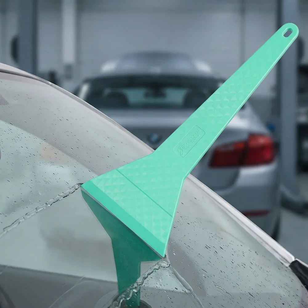 Car Film Squeegee Long Scraper Window Sunshade Heat-Insulating Installation Tool Windshield PPF Film Wrapping Bulldozer Scraper