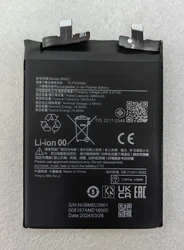 100% New Replacement Battery BM5U For Xiaomi Redmi Note 13 Pro+  Phone Battery Redmi Note 13 Pro Plus