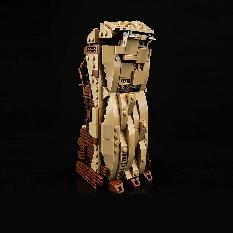Ring Movie Model MOC Building Bricks Giant Wooden Siege Tower Modular Technology Gifts Holiday Assemble Children Toys Suit