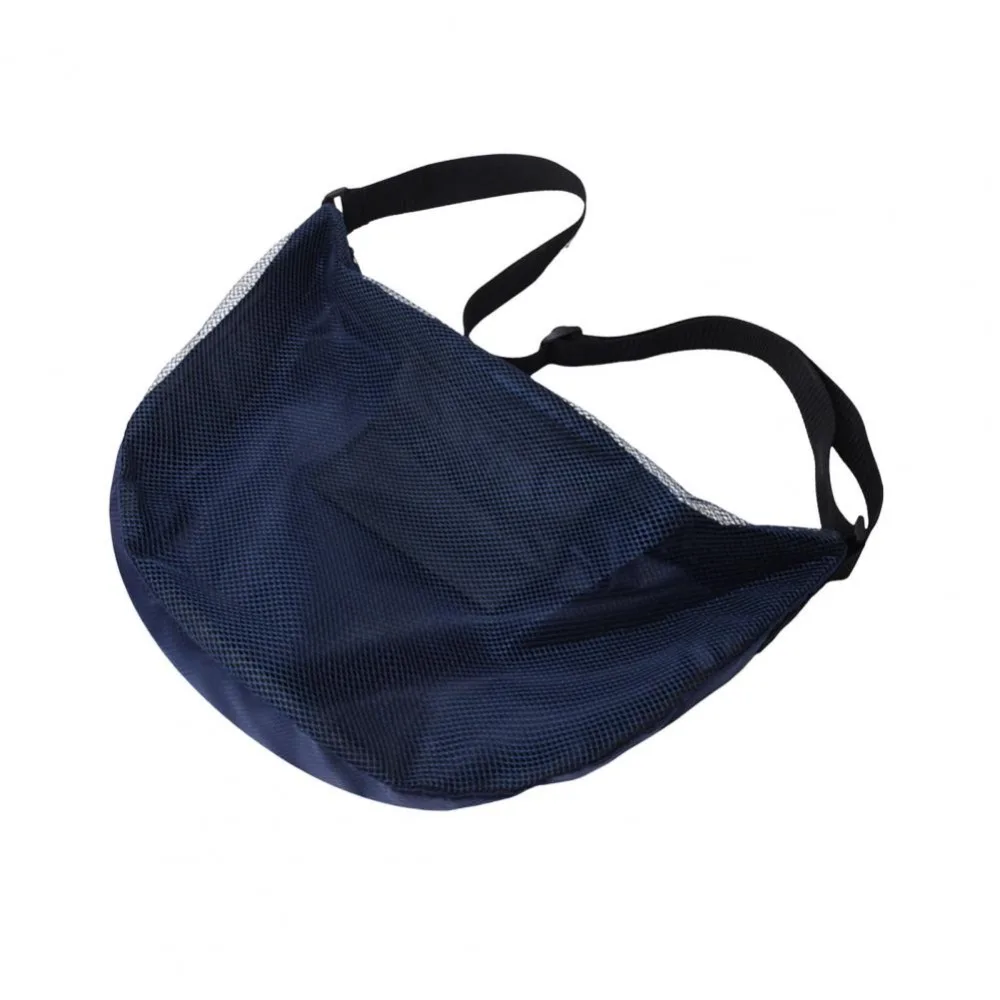 Bolsa de malla de baloncesto ajustable, bolso cruzado de tela Oxford con bolsillo con cremallera, bolso de mano, estuche de almacenamiento de fútbol de un solo hombro