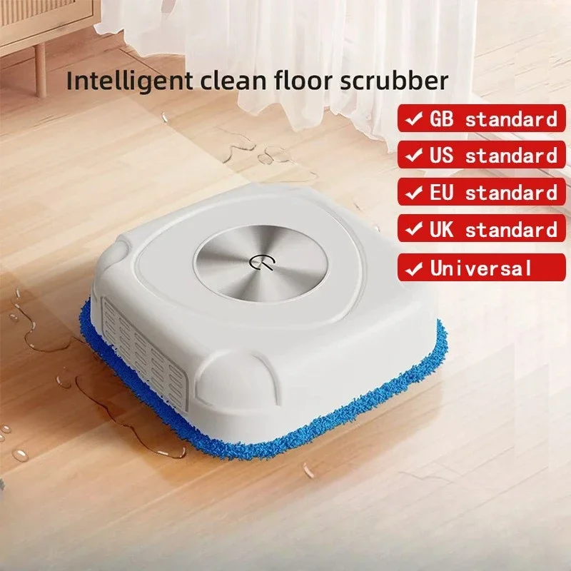 Intelligent mopping robot, dual-function wet and dry cleaning robot, vacuum cleaner, mop and sweep integrated