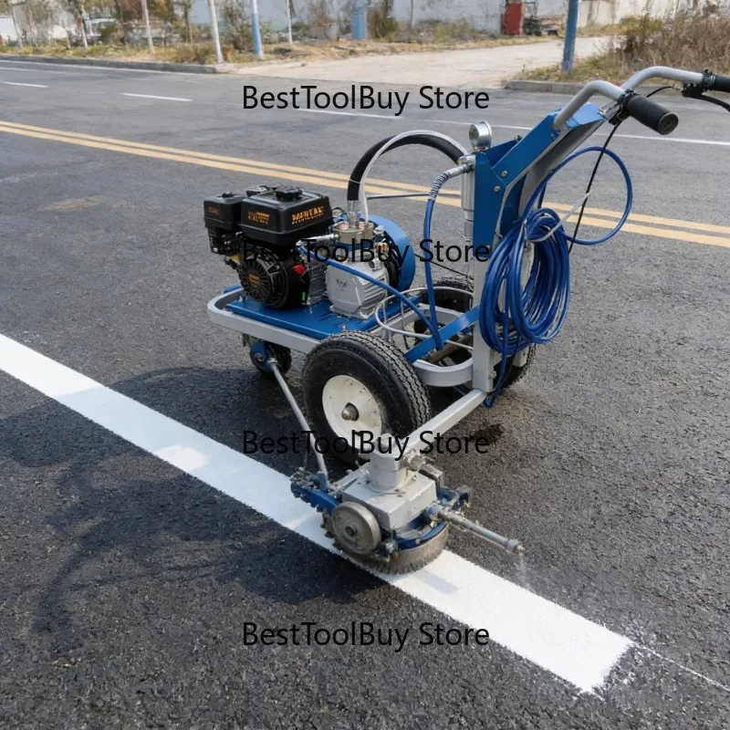

Discounted Price Wheeled Plastic Runway Marking Small Playground White Line Runway Spraying Machine for Sale