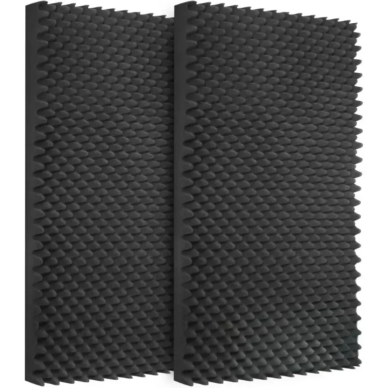 New 1/2Pcs 5cm Thickness 50x50cm Studio Acoustic Panels Sound Sound Proof Foam Panels Walls Foam Egg Crate Soundproof Absorption