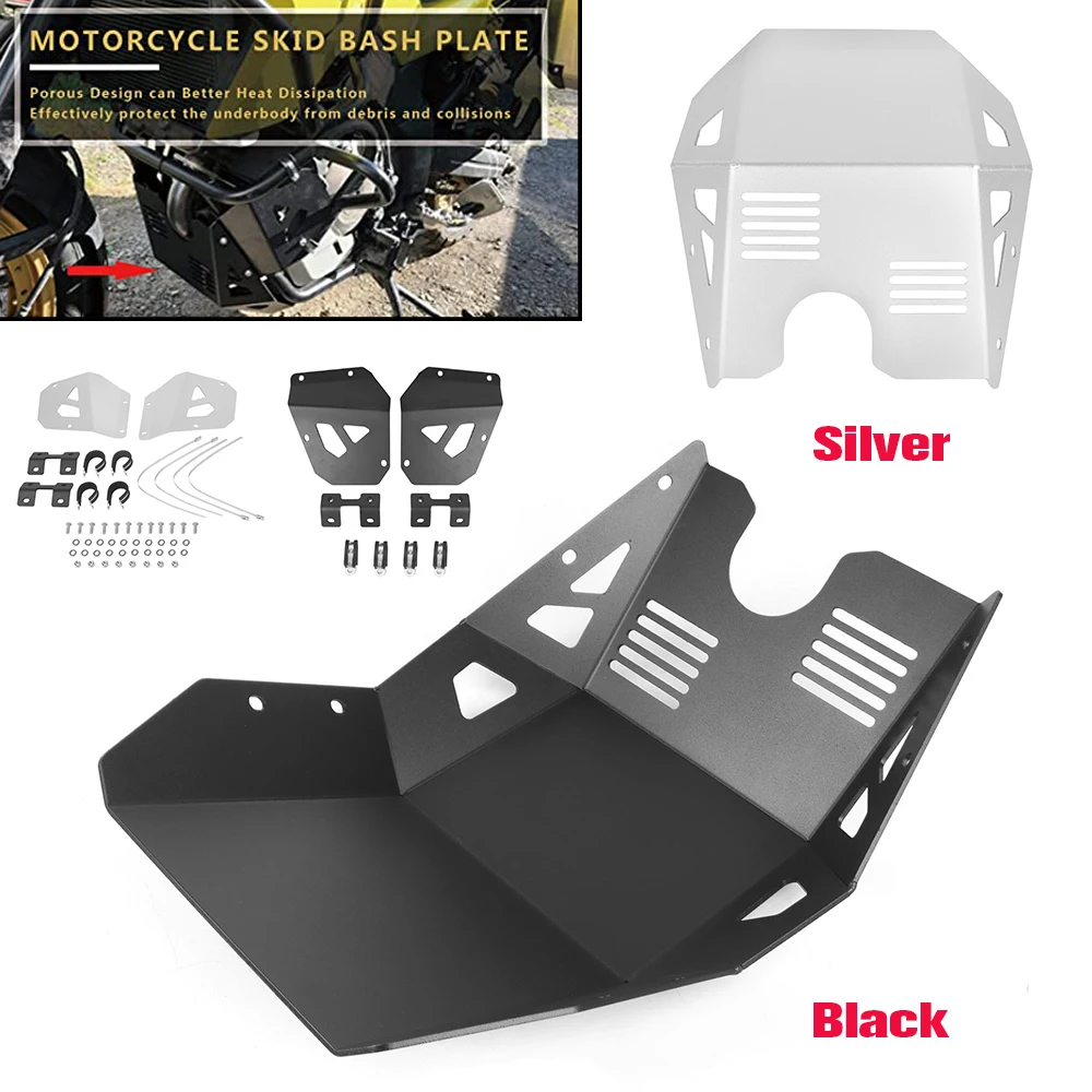 For Suzuki V-Strom DL 1050 XT V strom 1050XT DL1050 2020 2021-2023 Motorcycle Skid Plate Engine Guard Chassis Protection Cover