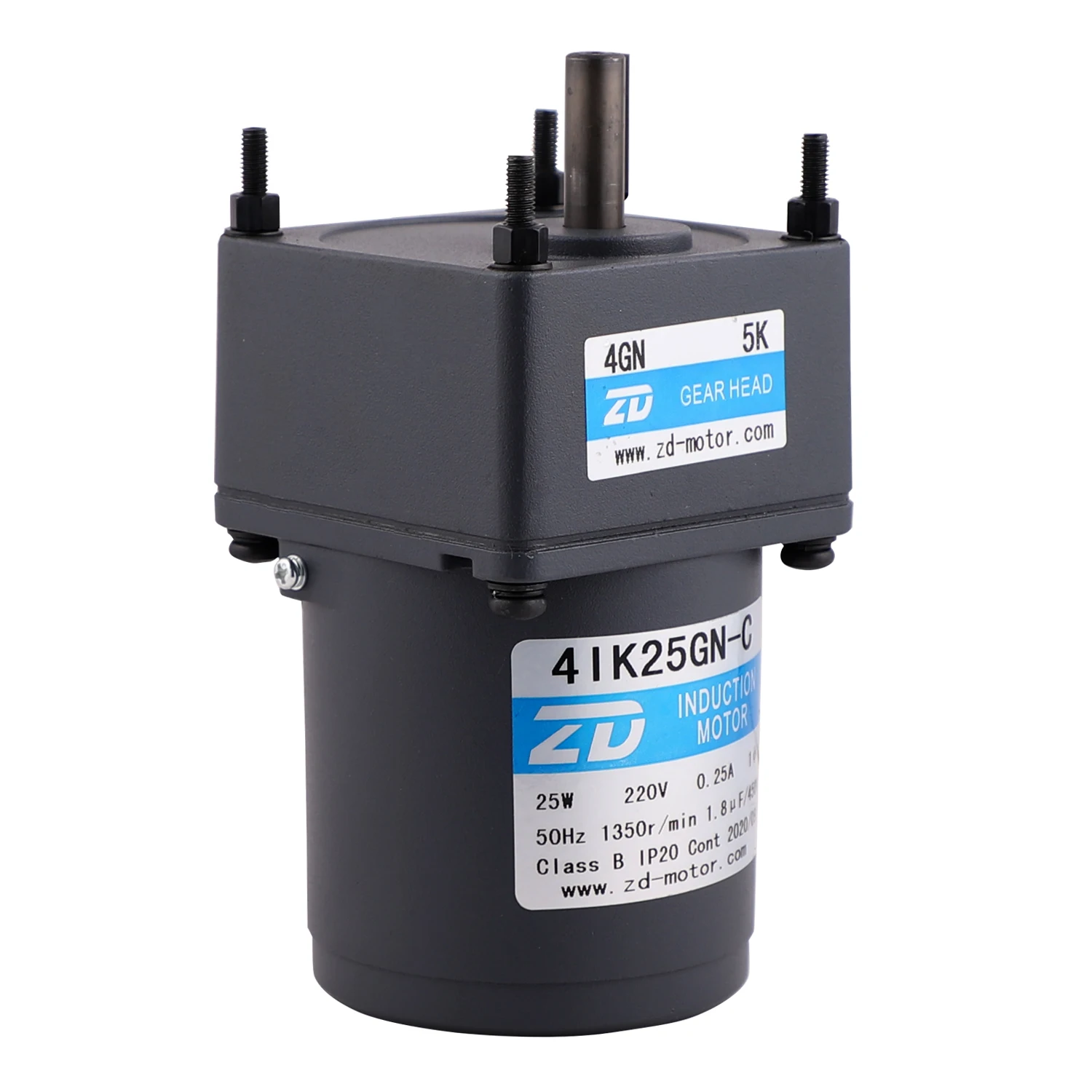 Motor 80mm 25W AC 220V/230V Gear Motor 4IK25GN-C/4GN180K