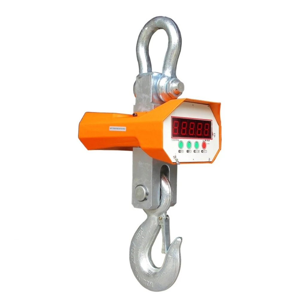 Heavy Duty Digital Wireless Hook Crane Scale OCS Series 1T 2T 3T 5T 10T Overhead Lifting Weigh Equipment