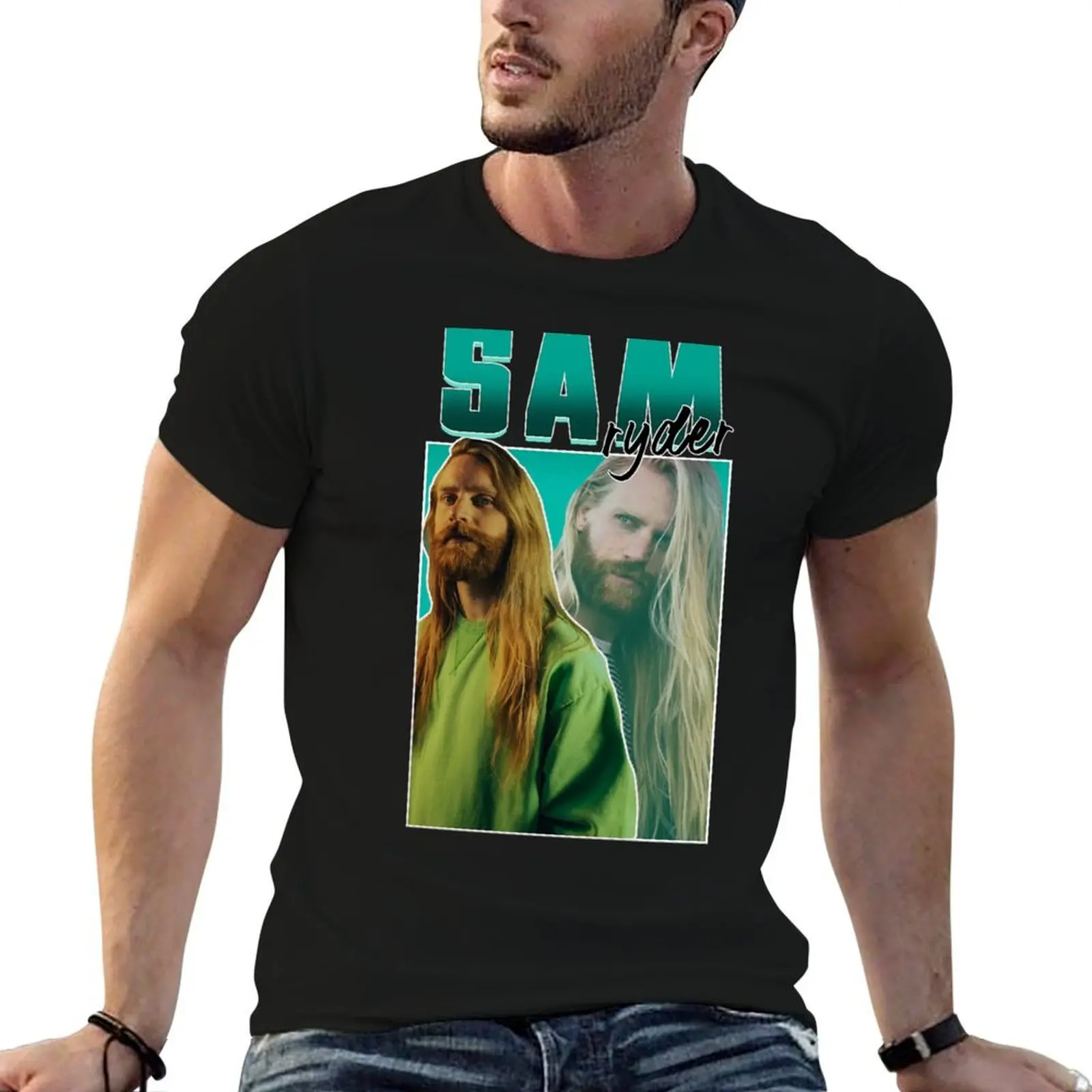 

sam ryder T-Shirt man t shirts for men men t shirt cotton 100% man graphic t shirt T-shirt