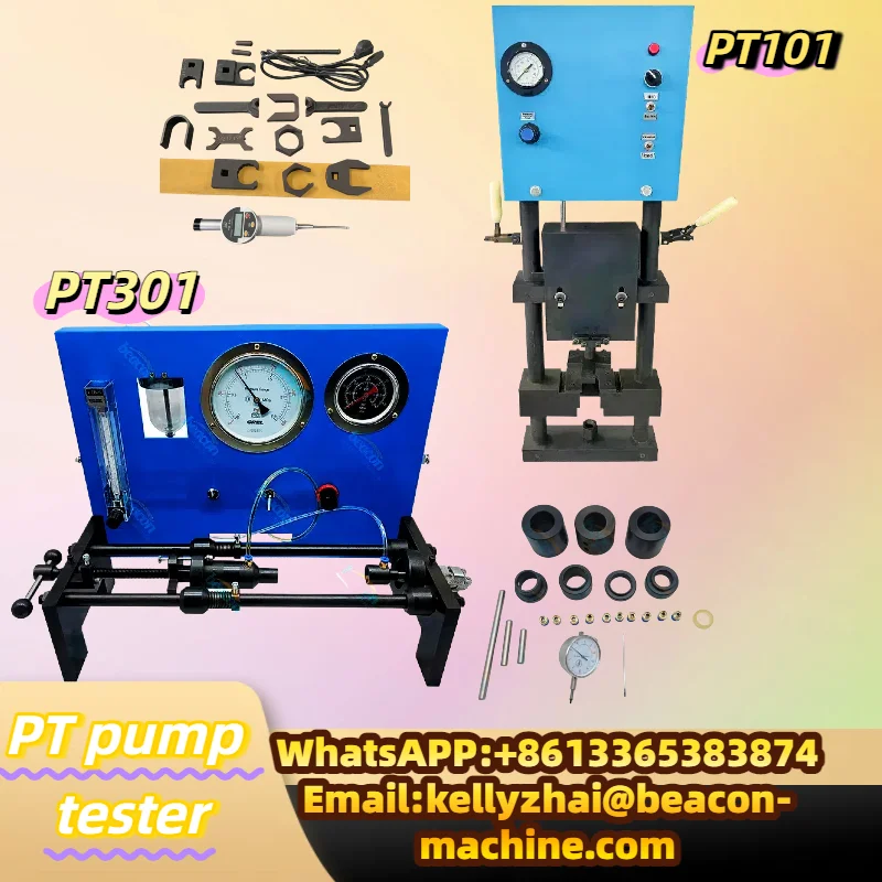 

PT101 PT301 Тестер Common Rail PT Стенд для проверки утечки форсунок для Cummins
