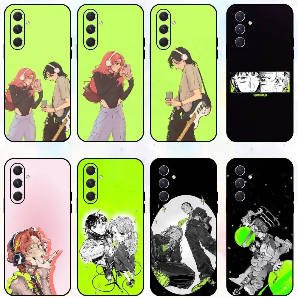 

T-tgswiiwagaa MitsuAya Phone Case For Samsung Galaxy A73,A72,A71,A70,A53,A52,A51,Others Soft Black Shell