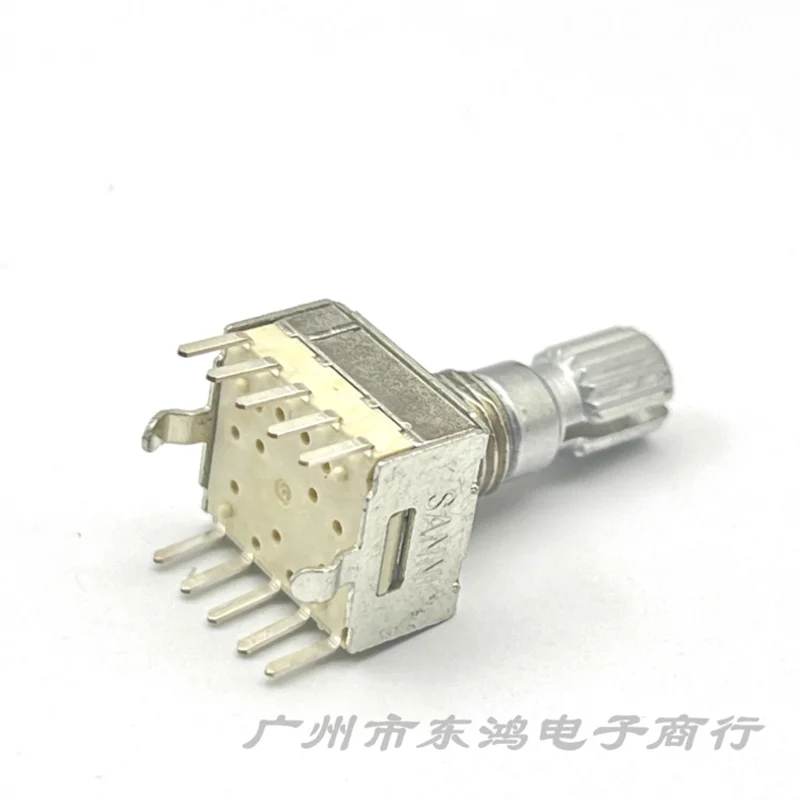 2 pieces of brand new original RS12B12 360 ° rotation, 4-speed 5-speed band switch, double row 10 foot handle, length 16mm