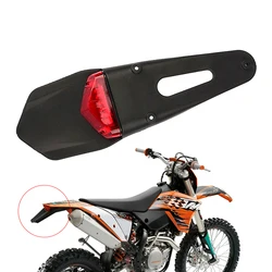 Motorcycle LED Tail Light Rear Fender Brake Stop Taillight MX Trail Supermoto Fit For KTM EXC 250 450 530 Universal Accessories