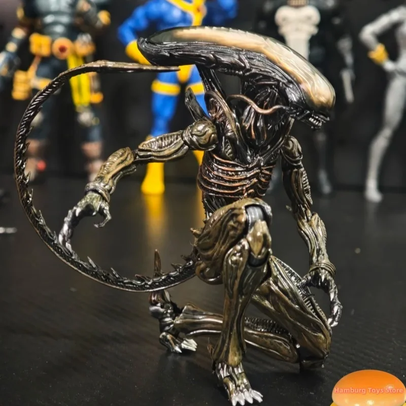 

In Stock 52toys 1/12 Yoshi Alien Action Figure Articulated Collection Alien Xenomorph Super Movable Model Ship