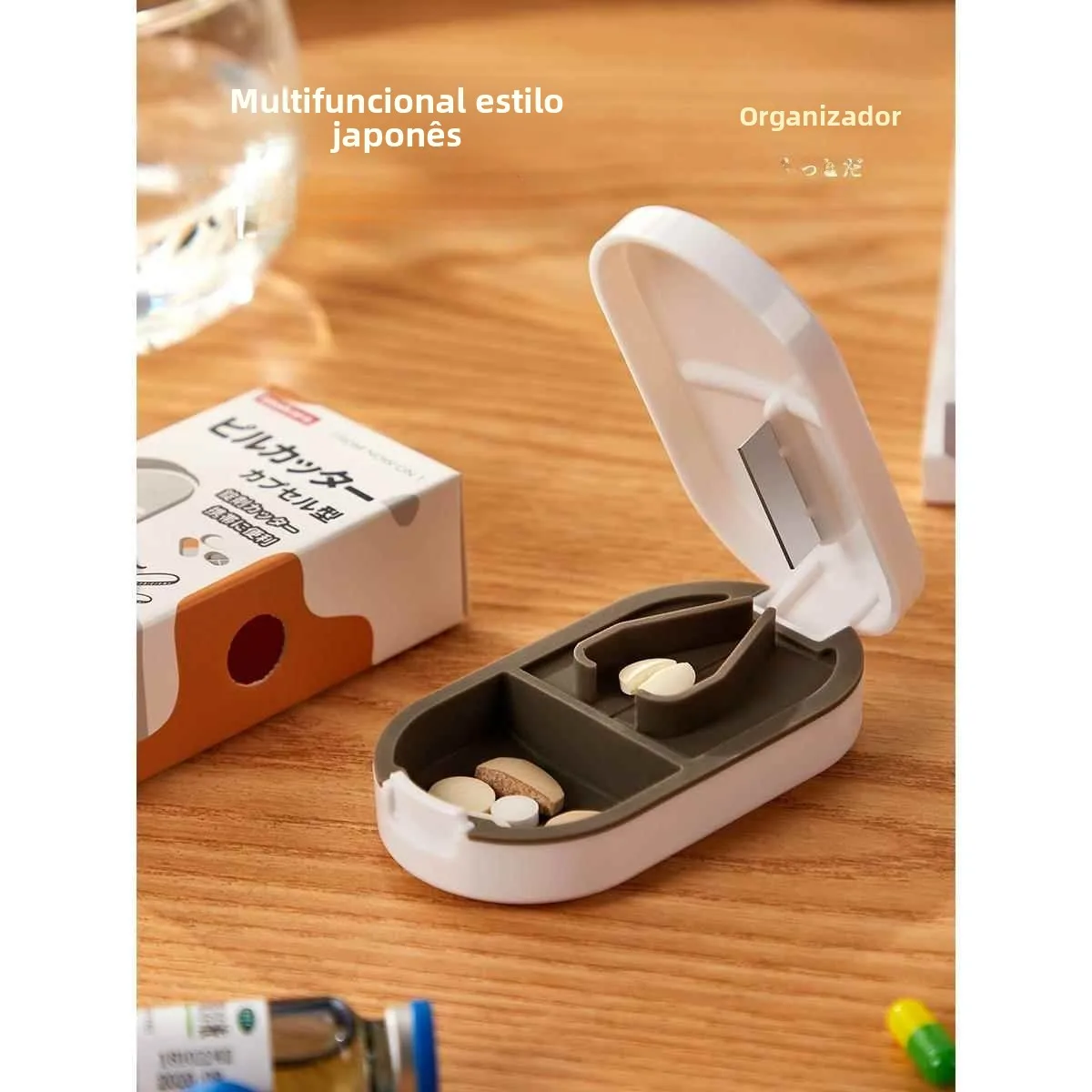 ハーフカッター-ピルスプリッター-タブレットカッター-薬剤分割器-薬剤分割器-薬剤スライサー-ピル破断ツール-薬剤カッター