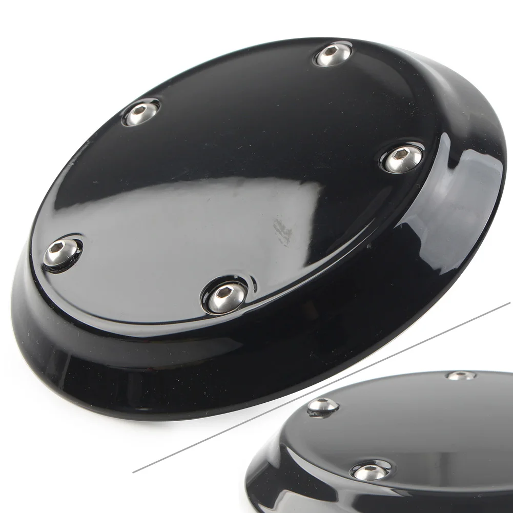 Glossy Black Motorcycle Air Cleaner Insert Cover Protector For Harley Electra Glide Road King Dyna Super Wide Glide 1999-2015