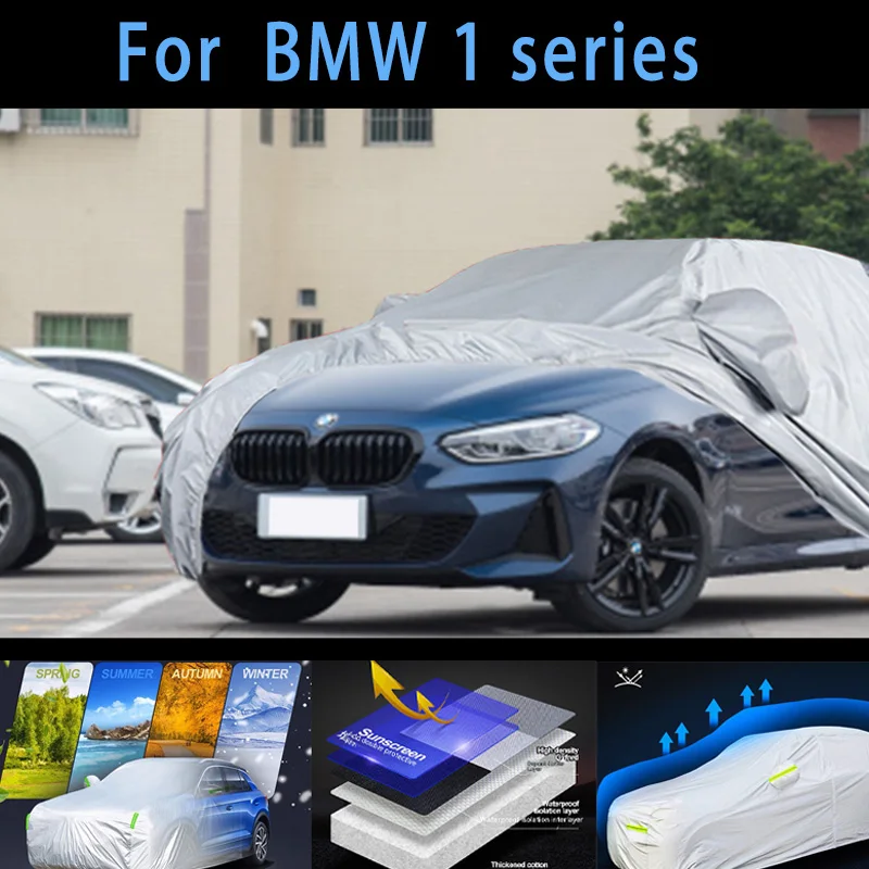 

For BMW 1 series Outdoor Protection Full Car Covers Snow Cover Sunshade Waterproof Dustproof Exterior Car cover protection