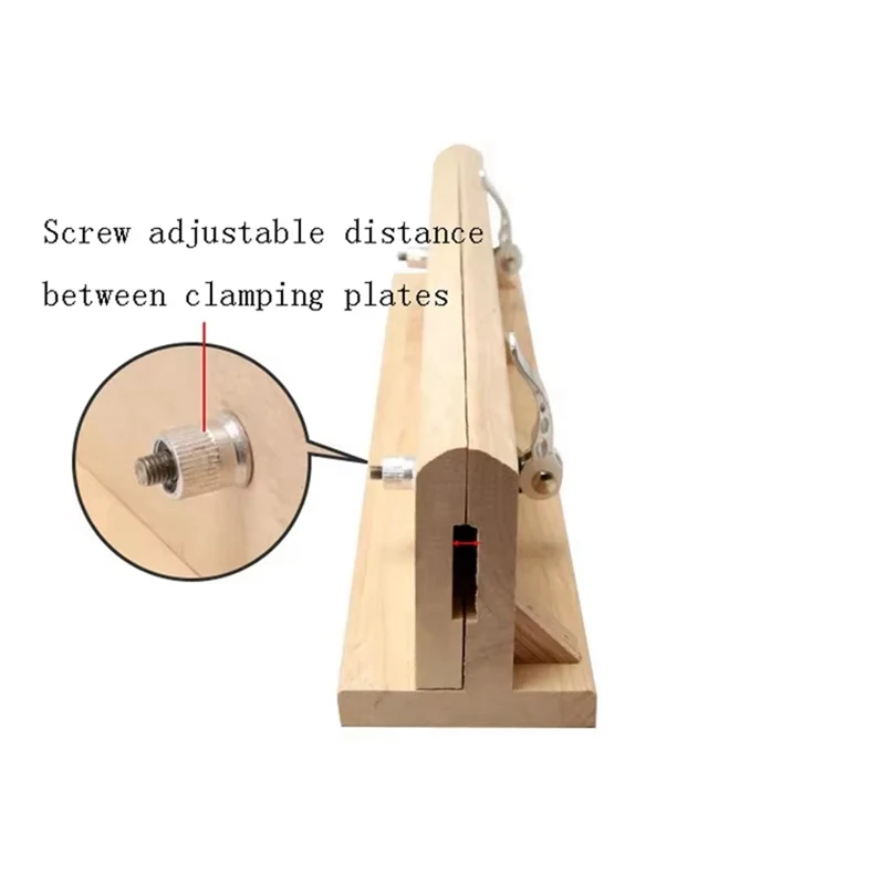 

Кожаный крепежный зажим Ручная работа Кожаные изделия Кожаная ручная строчка Деревянный зажим для шитья Фиксирующая стойка DIY Крепежный кронштейн-ABSW