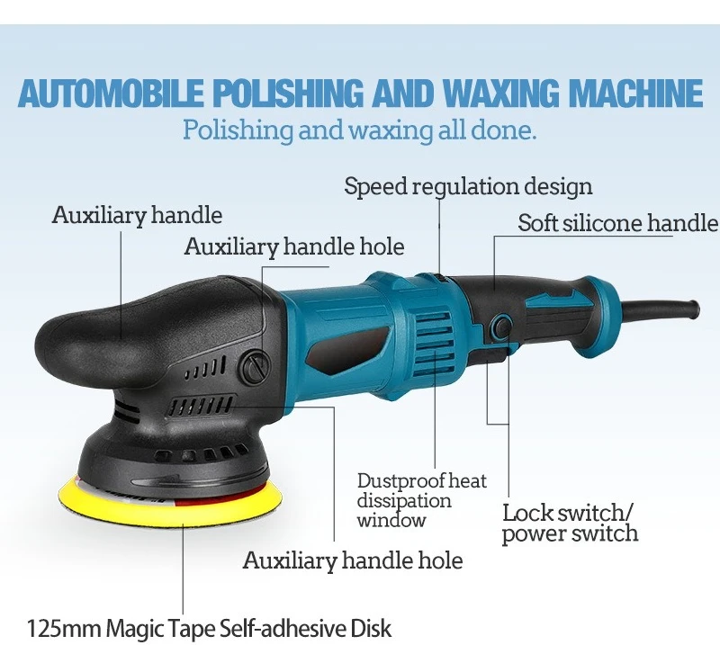 Eccentric Polishing Machine Car Waxing Polishing Cleaning and Glazing Machine Polishing Machine