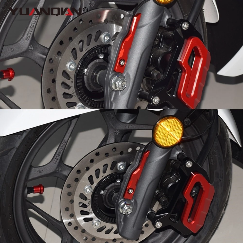 Motorcycle FRONT Brake ABS Sensor Protector Guard Cover Tuning Spare Parts For Honda PCX125 PCX160 PCX150 2021 2022-2025 2024