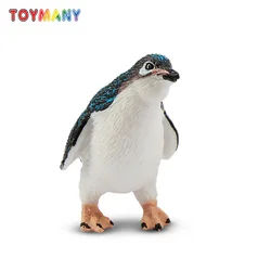 Toymany Simulation Little Penguin Polar Animal Model Toy Mini Figures Dolls Action Figurines Toys Children Gift  Cake Decoration
