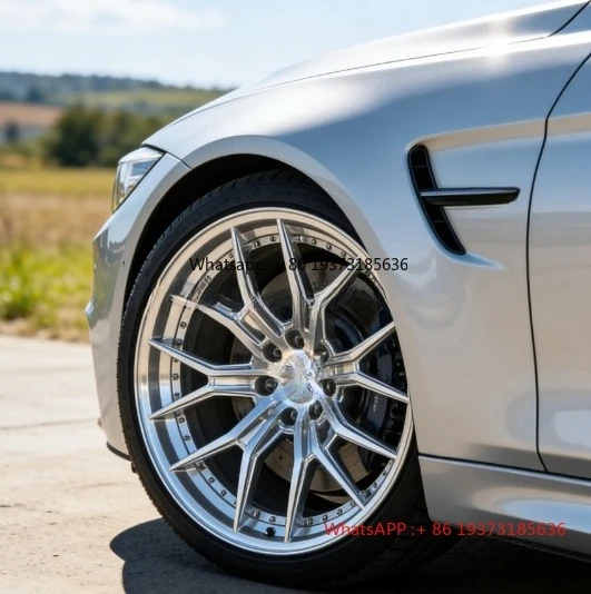 

Самый продаваемый легкосплавный кованый колесный диск с несколькими спицами, матово-серебристый, с полированной серебристой лицевой стороной, для BMW 3M