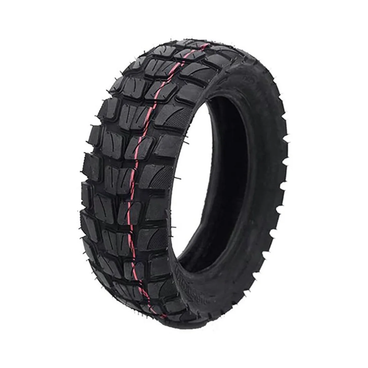 255x80Mm Electric Scooter Tire for 10X Dualtron KuGoo M4 10 Inch Thickened and Widened Off-Road Tire Black