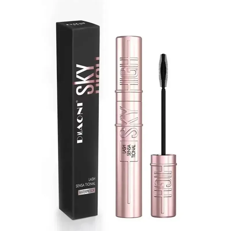 Mascara arricciacapelli spesso cielo Trucco nudo naturale Mascara sottile estremamente fine impermeabile senza sbavature a lunga durata