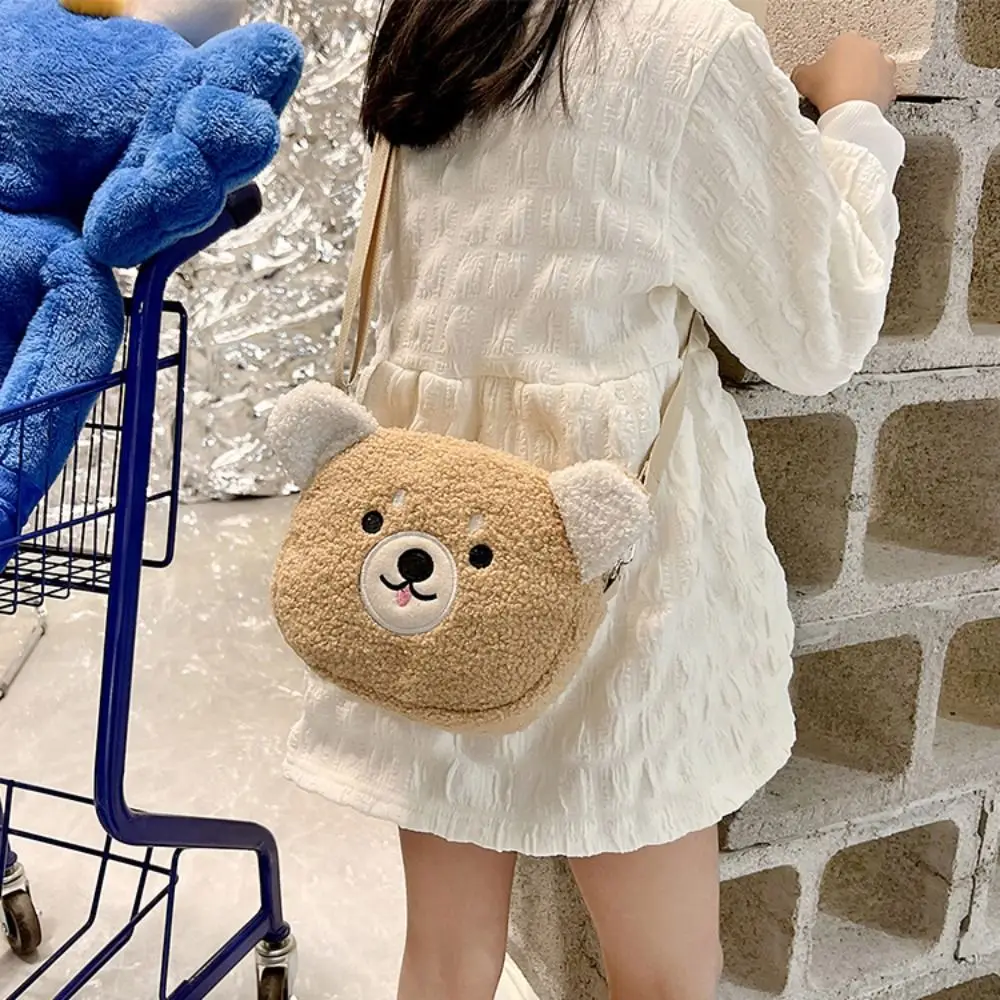 Borsa Kawaii di nuova moda borsa a tracolla in peluche in stile giapponese borsa a tracolla di alta qualità borsa piccola per telefono per le donne