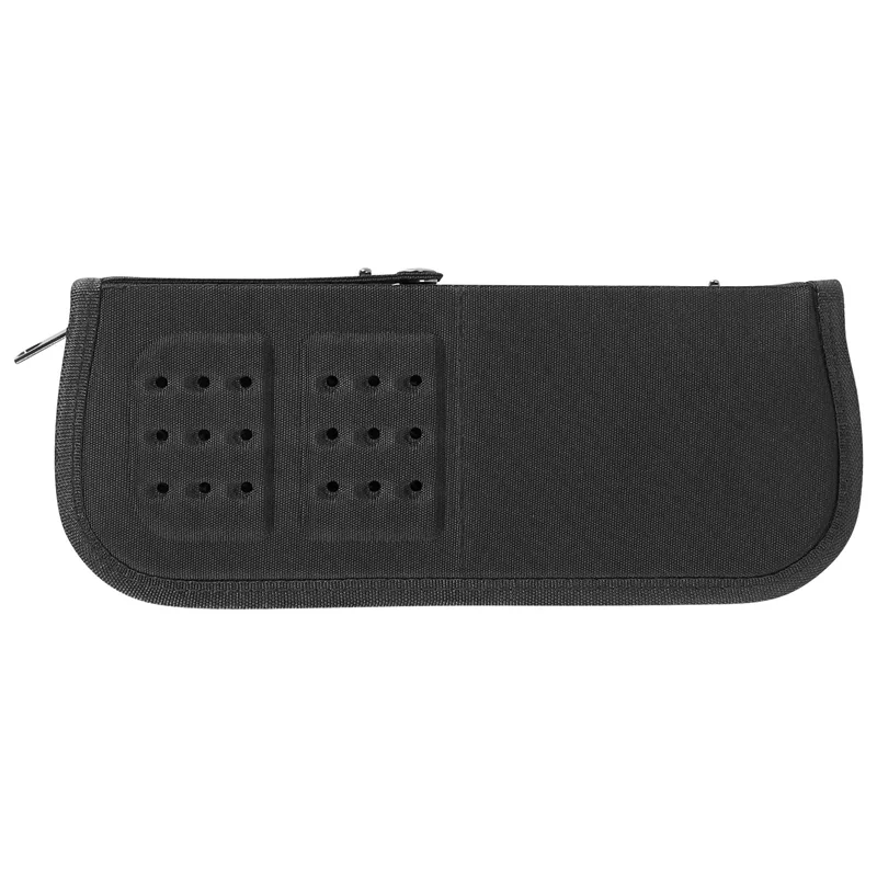 حامل فرشاة طلاء فنان بطول 29 سم، علبة فرشاة بسحاب لفرشاة ألوان مائية من الأكريليك الزيتي، مجموعة طلاء قابلة للتنفس