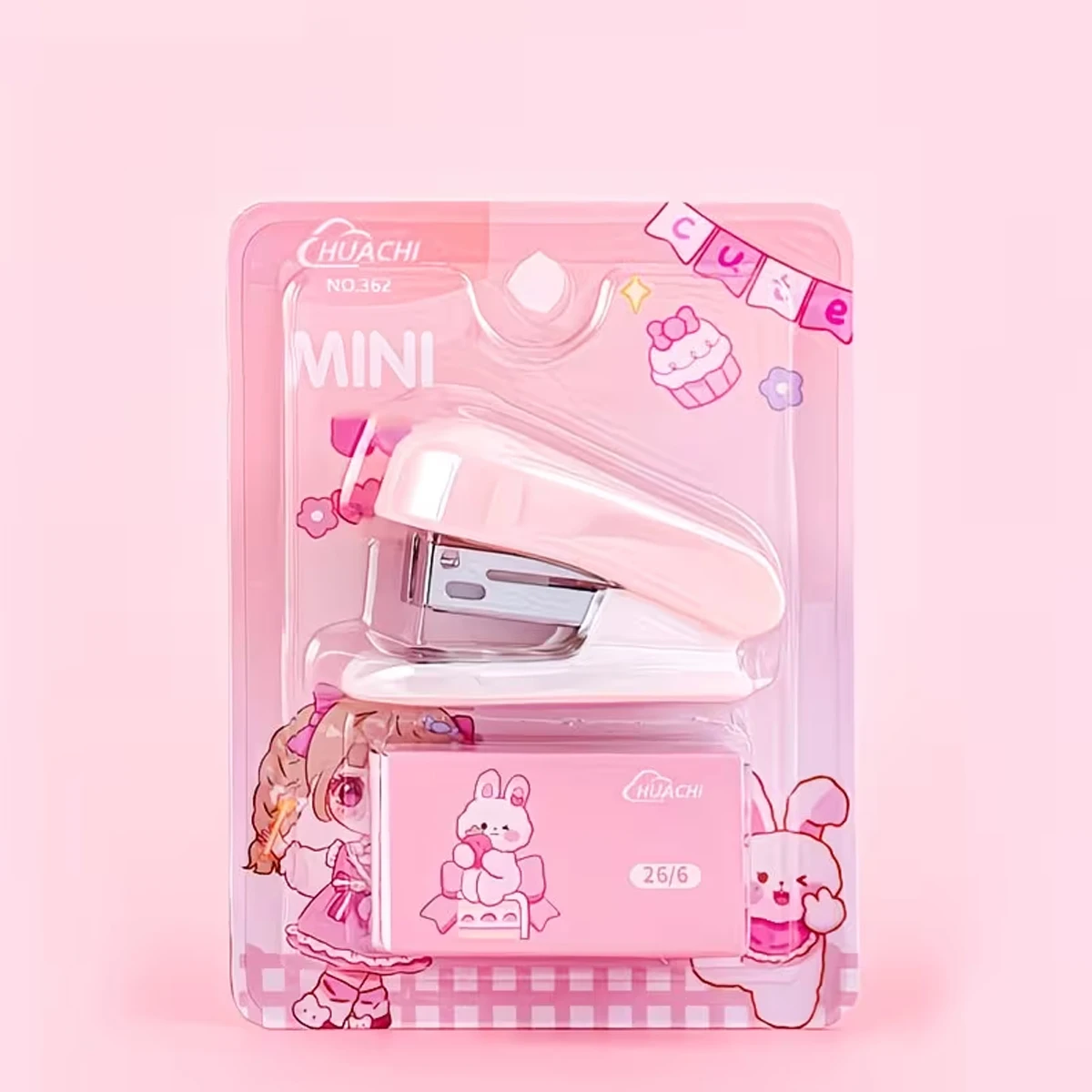 Portable Mini Stapler Set: Small Stapler Suitable for Office Use