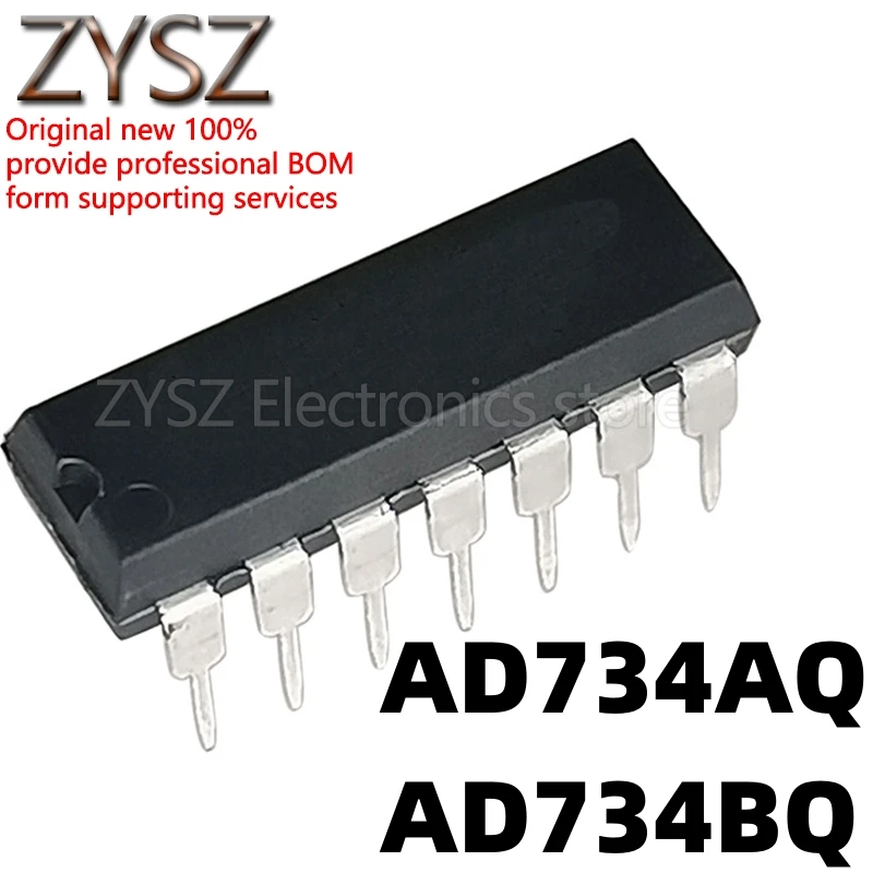 

5PCS AD734 AD734AQ AD734BQ ceramic packaging chip in-line DIP14