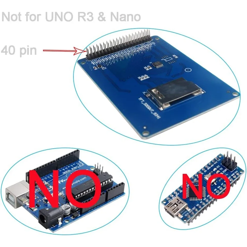 3.2 Inch TFT LCD Display Screen Module 320x240 ILI9341 3.3V Resistive Touch Panel SSD1289 SD Card Slot 65K Colors