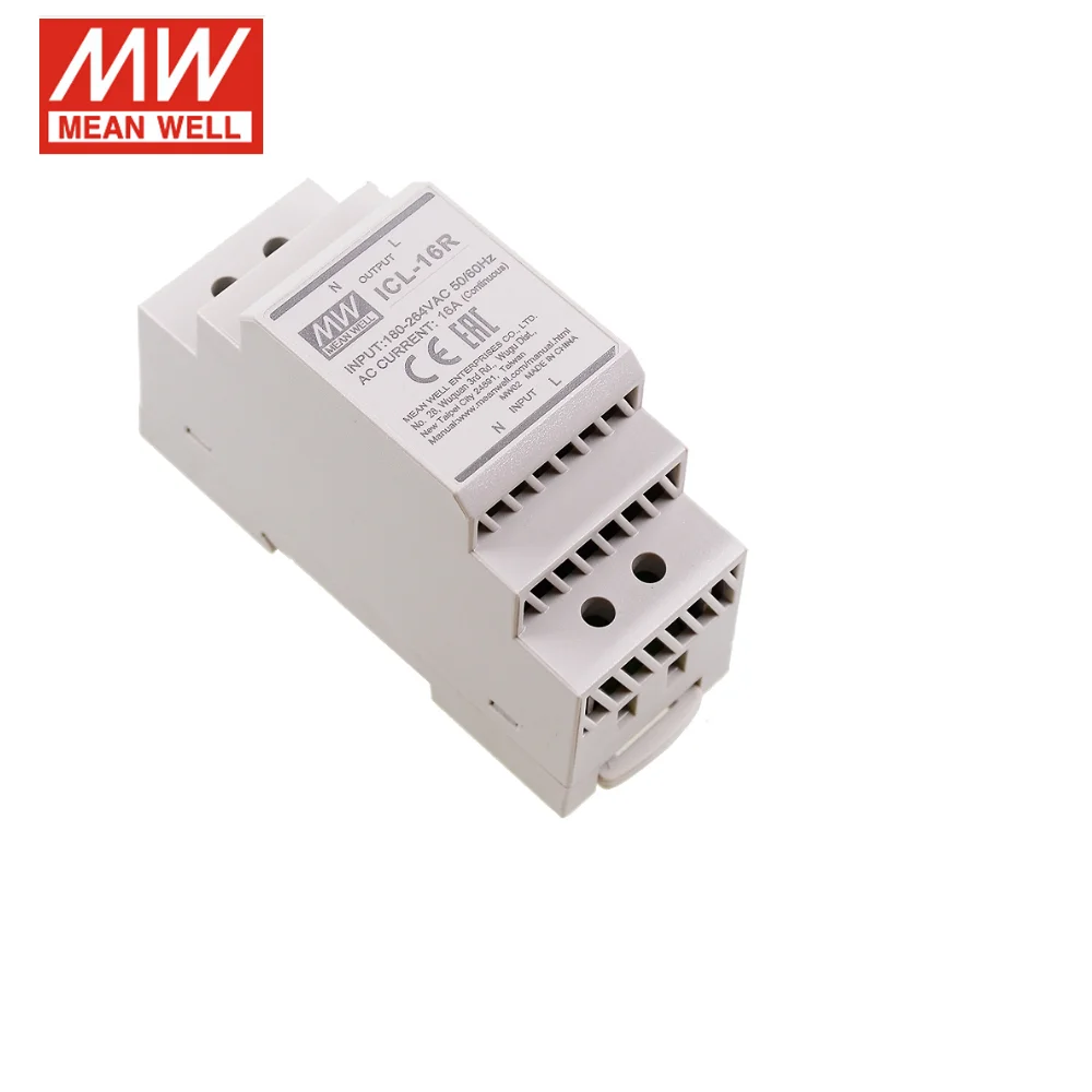 ICL-16 MEAN WELL power supply ICL-16R 16A ICL-16L 16A Ac surge current limiter rail typestrip type