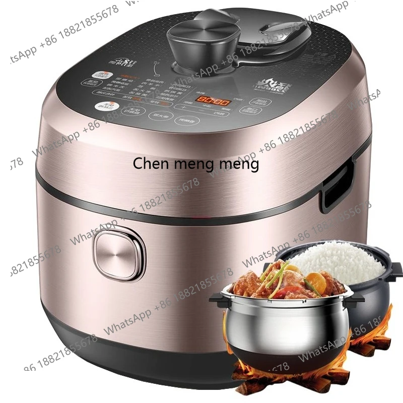 قدر الضغط الكهربائي الذكي IH طنجرة الأرز المنزلية ذات الضغط العالي 5L3-4-6-8
