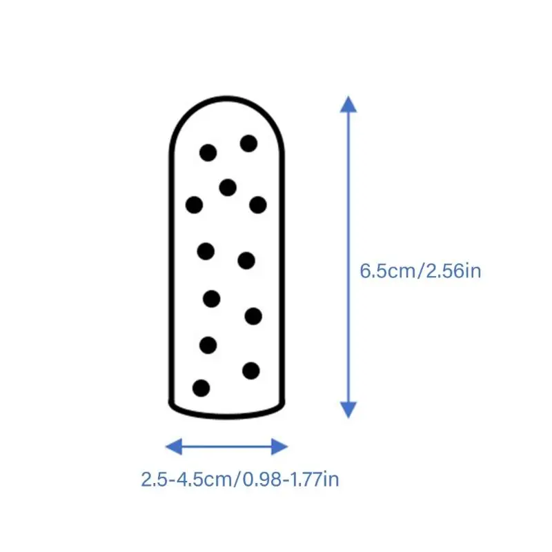 652F Proteggi elastici unisex Protezioni in cotone antiscivolo con punta rinforzata