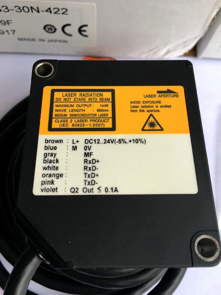 

Новый оригинальный лазерный датчик смещения Optex CD33-50NV CD33-50NA CD33-30N-422