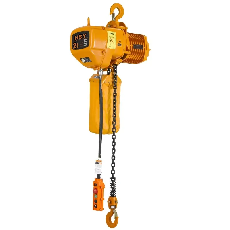 1 Ton 2 Ton 5 Ton 10ton 15t 3 Meter Construction Monorail Electric Chain Hoist With Hoook