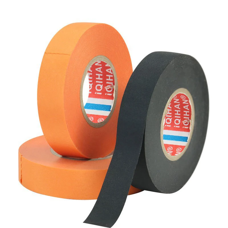 15/20M Heat-resistant Flame Retardant Tape Adhesive Cloth Electrical Tape For Car Cable Harness Wiring Loom Protection