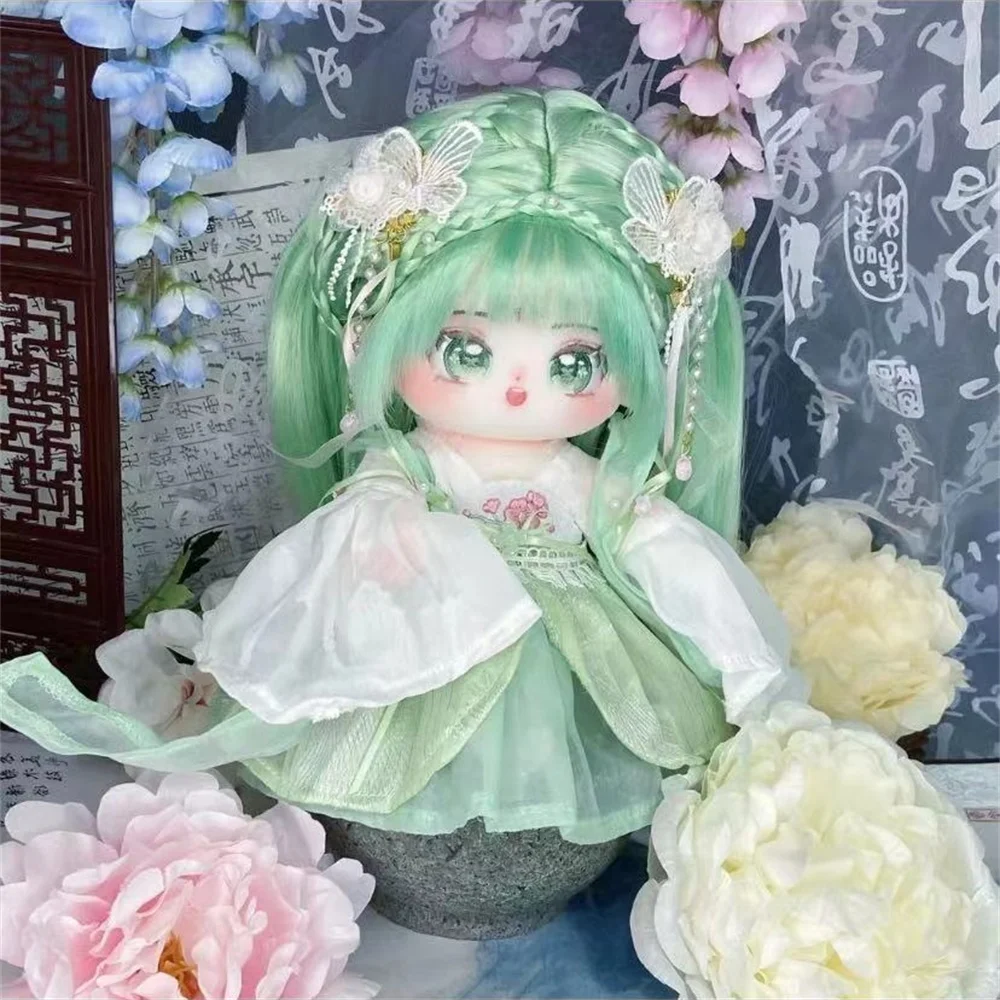 Plushie Sprookje Prinses Meisje Lolita Groen 25cm 28cm Pop Speelgoed Pluche Lichaam Cosplay Origineel Cadeau