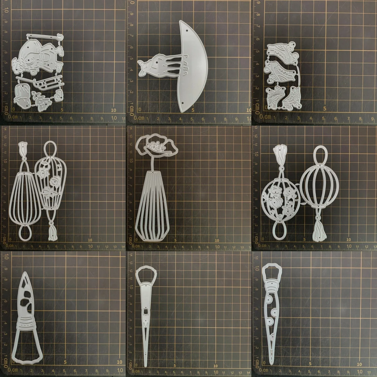 9 kinds Flower Metal Cutting Dies Stencils For DIY Scrapbooking Decorative Embossing Handcraft Die CutsTemplate